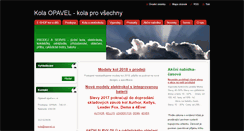 Desktop Screenshot of opavel.cz
