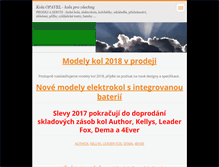 Tablet Screenshot of opavel.cz